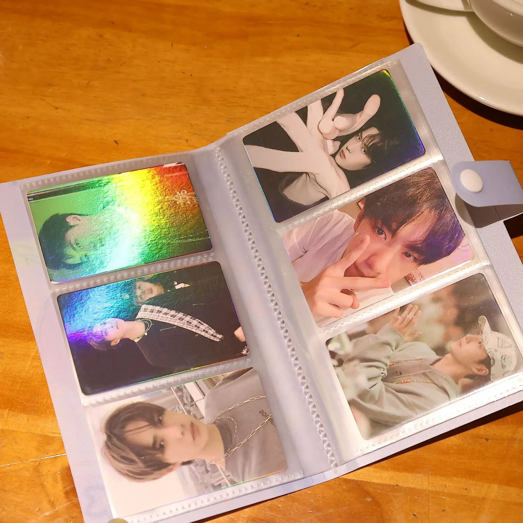 Album Polaroid 3 pouces en forme de fruit, classeur de cartes étoile, livres, autocollants de cartes postales, classeur de photos, clip de rangement de cartes en PP