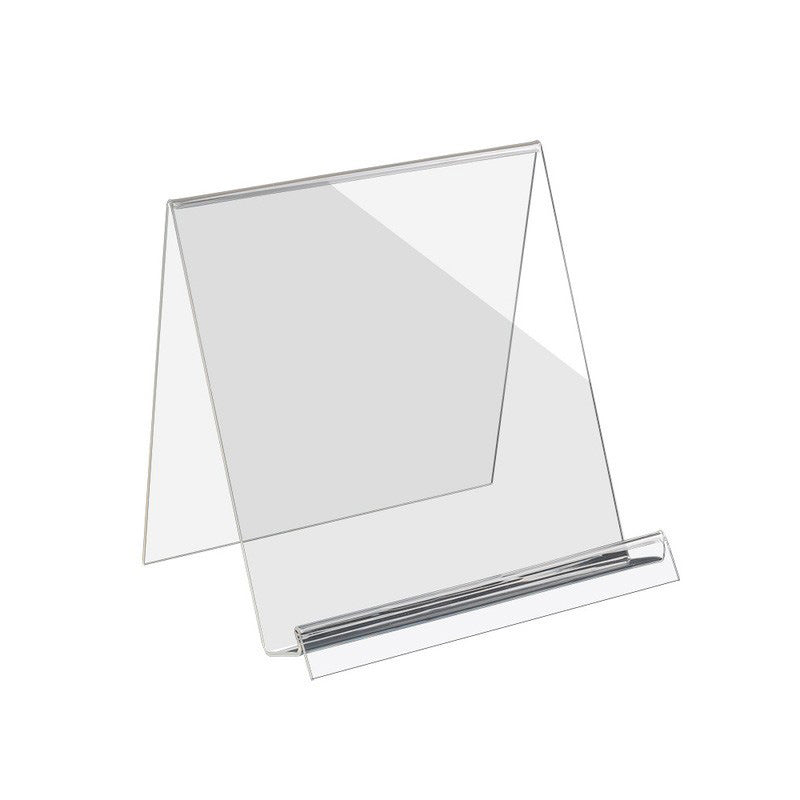 Présentoir de livres de bibliothèque XYBP, étagère transparente pour livres d'images, support de livres de bureau, rangement de livres en acrylique, support de bibliothèque