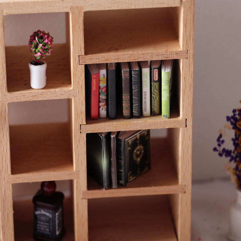 Mini maison de poupée 1:12, livres classiques, accessoires de maison de poche, accessoires de prise de vue pour scène BJD