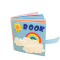 Livres en feutre transfrontaliers pour l'éducation préscolaire, livre d'activités pour la maternelle, livre d'histoires non tissé 3D Rainbow, remise sur la quantité en gros