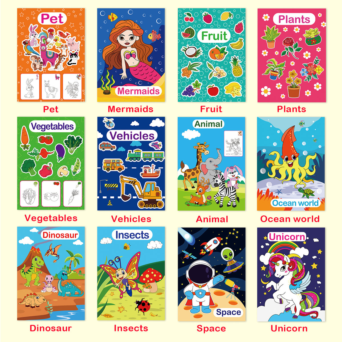 Nouveaux livres de coloriage de peinture pour enfants de 2-3-4-5 ans, livre de coloriage de gribouillage pour bébés apprenant à dessiner, vente en gros de livres de coloriage