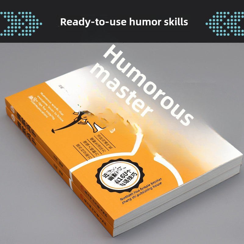 Maître de l'humour, spécialiste en deux livres : humour, compétences en communication, art du langage, des livres qui peuvent servir toute une vie.