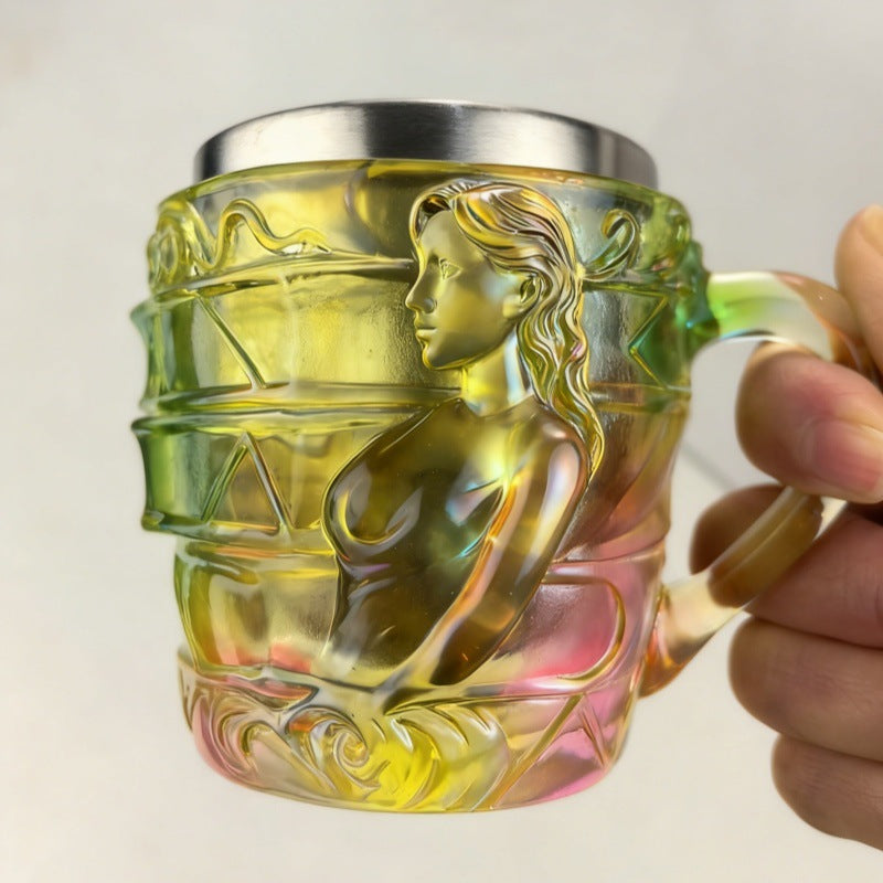 Nouveau produit transfrontalier à succès : Peinture de livre Tasse créative, Tasse à café, Livres, Livre