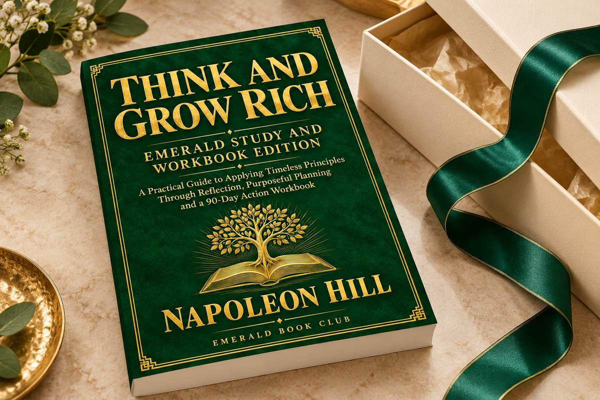 Think and Grow Rich Emerald Study and Workbook Edition