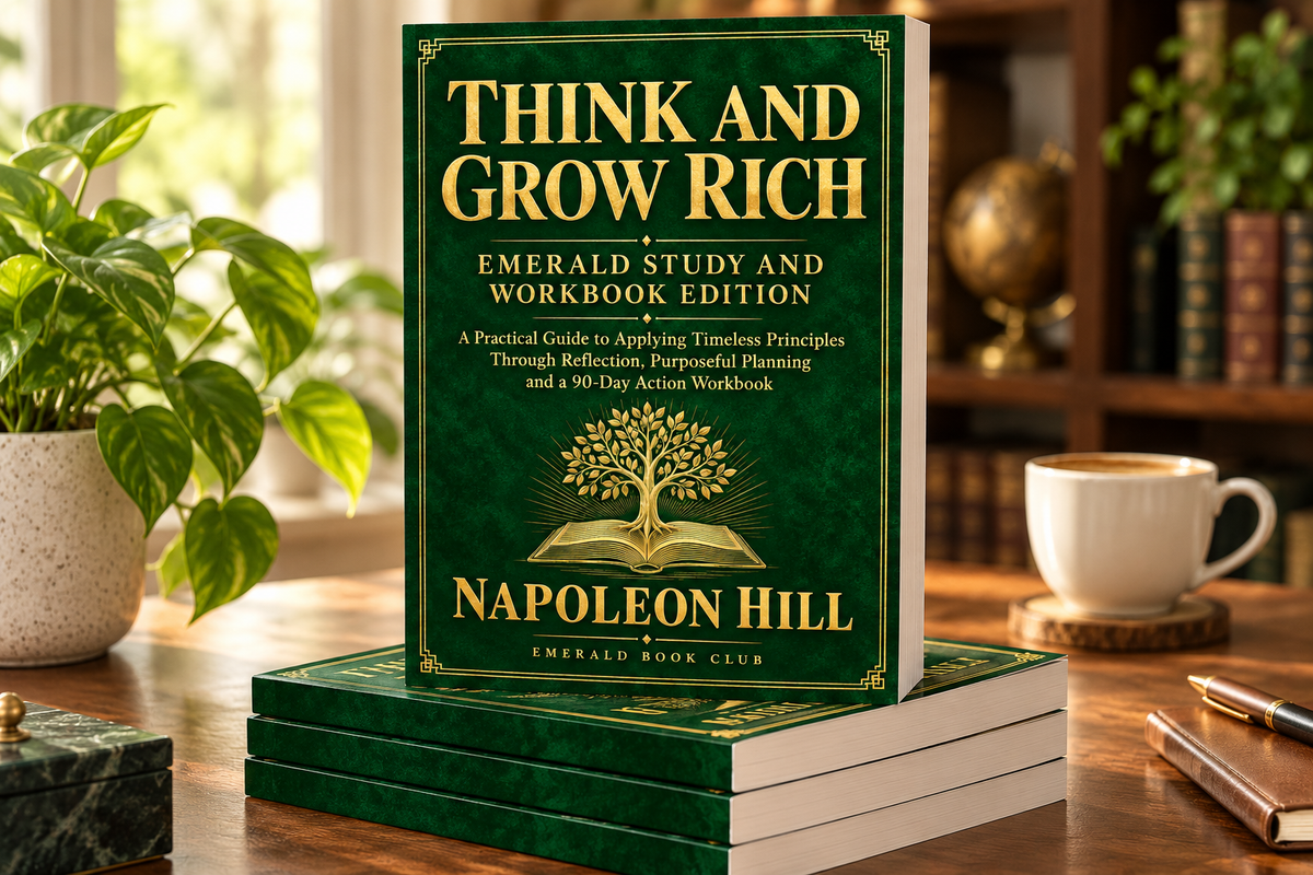 Think and Grow Rich Emerald Study and Workbook Edition