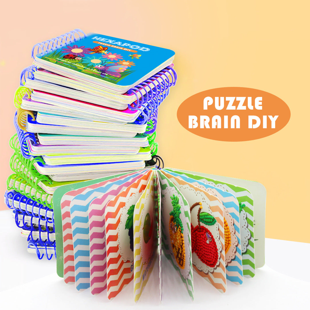 Livre de dessin DIY diamant pour livres d'enfants