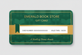 Carte cadeau de la librairie Emerald